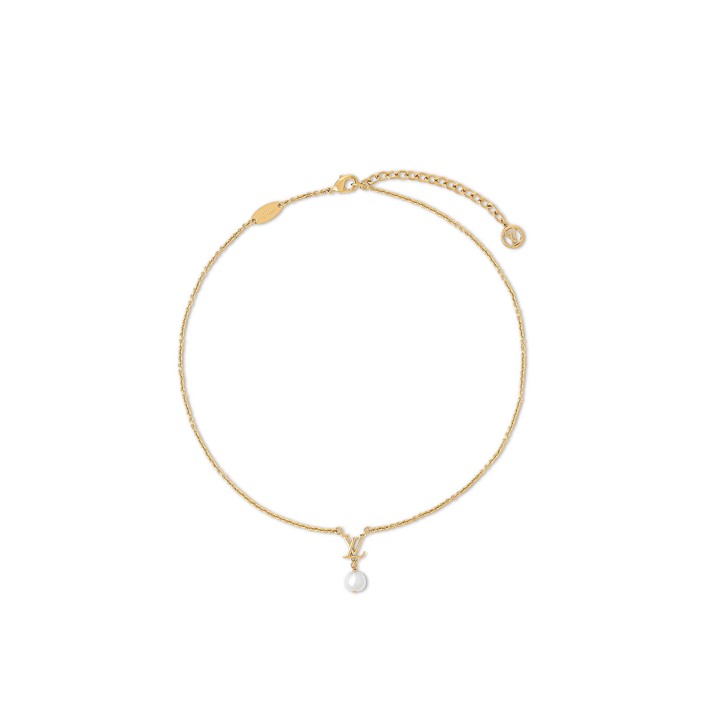 LOUIS VUITTON LV ICONIC LOUISA NECKLACE M01623 LOUIS VUITTON LV ICONIC LOUISA NECKLACE M01623